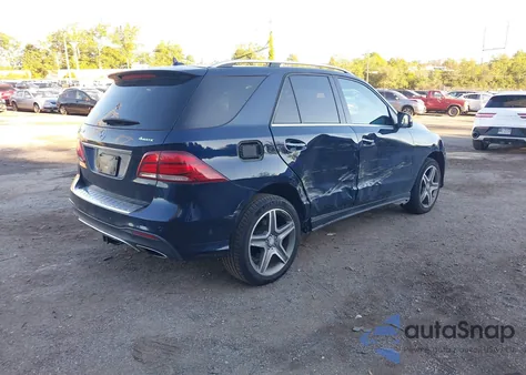 2017 Mercedes-Benz Gle 400 4Matic из США, поврежденный, VIN 4JGDA5GBXHA856863